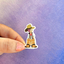 Load image into Gallery viewer, Big Boot Louise Sticker, Bob&#39;s Burgers Sticker, Louise Belcher Sticker, Cowboy Louise, Bob&#39;s Burgers Gift, Louise Belcher, Bob&#39;s Burgers
