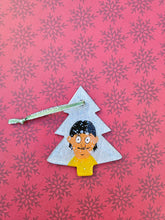 Load image into Gallery viewer, Bob&#39;s Burgers Ornament, Bob&#39;s Burgers Gift, Belcher Family, Louise Belcher Art, Handmade Ornament, Christmas Gift For Her, Bob&#39;s Burgers Art
